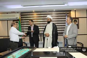 تکریم و معارفه مسئول جدید بسیج جامعه پزشکی مرکز رازی